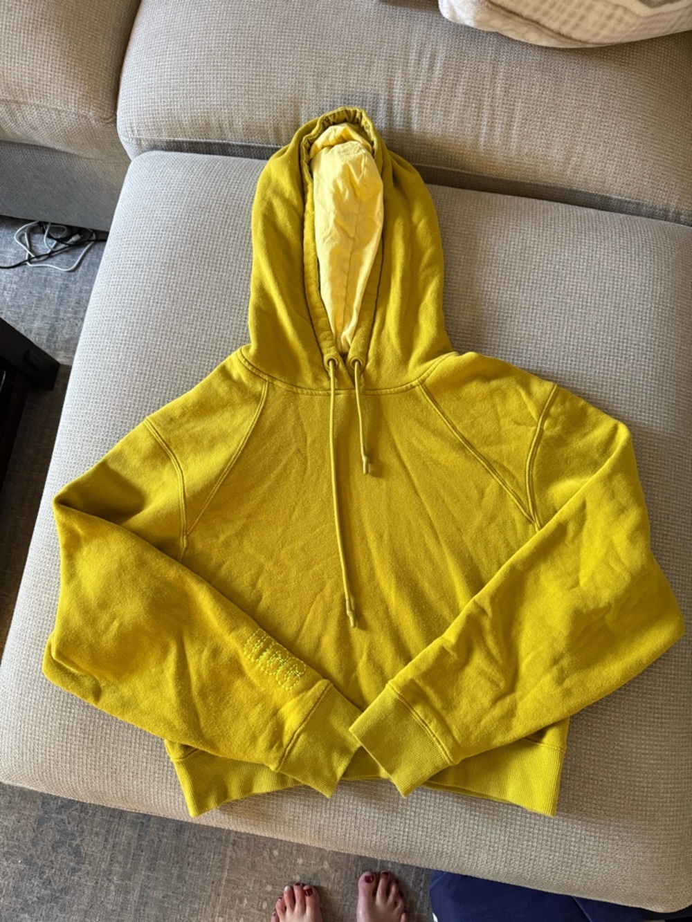 UGG Cropped Hooded Sweater
